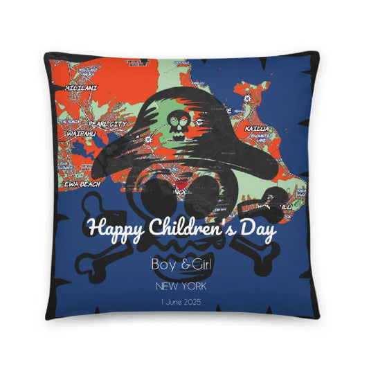 Personalized Pillow for Kids | Custom Map Gifts for Young Adventurers