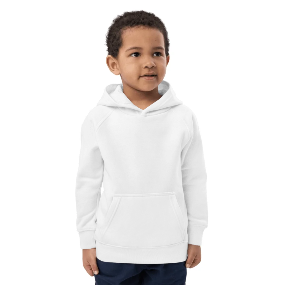 Custom Kids Organic Cotton Hoodie | Personalized Eco-Friendly Fashion for Children