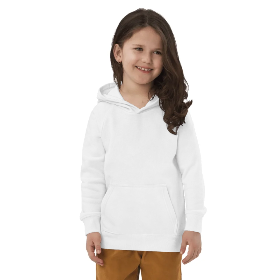 Custom Kids Organic Cotton Hoodie | Personalized Eco-Friendly Fashion for Children