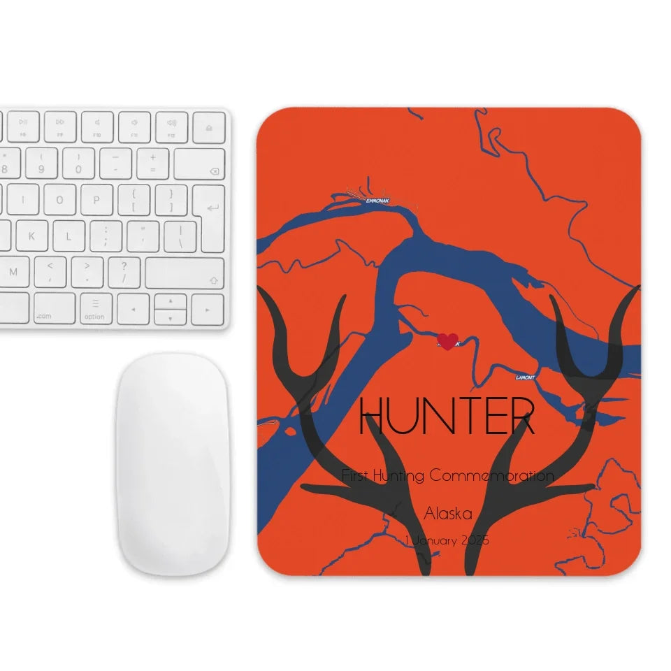 Custom Map Mouse Pad | Personalized Non-Slip Desk Accessory for Smooth Performance